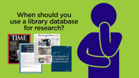 What is a Library Research Database? video thumbnail